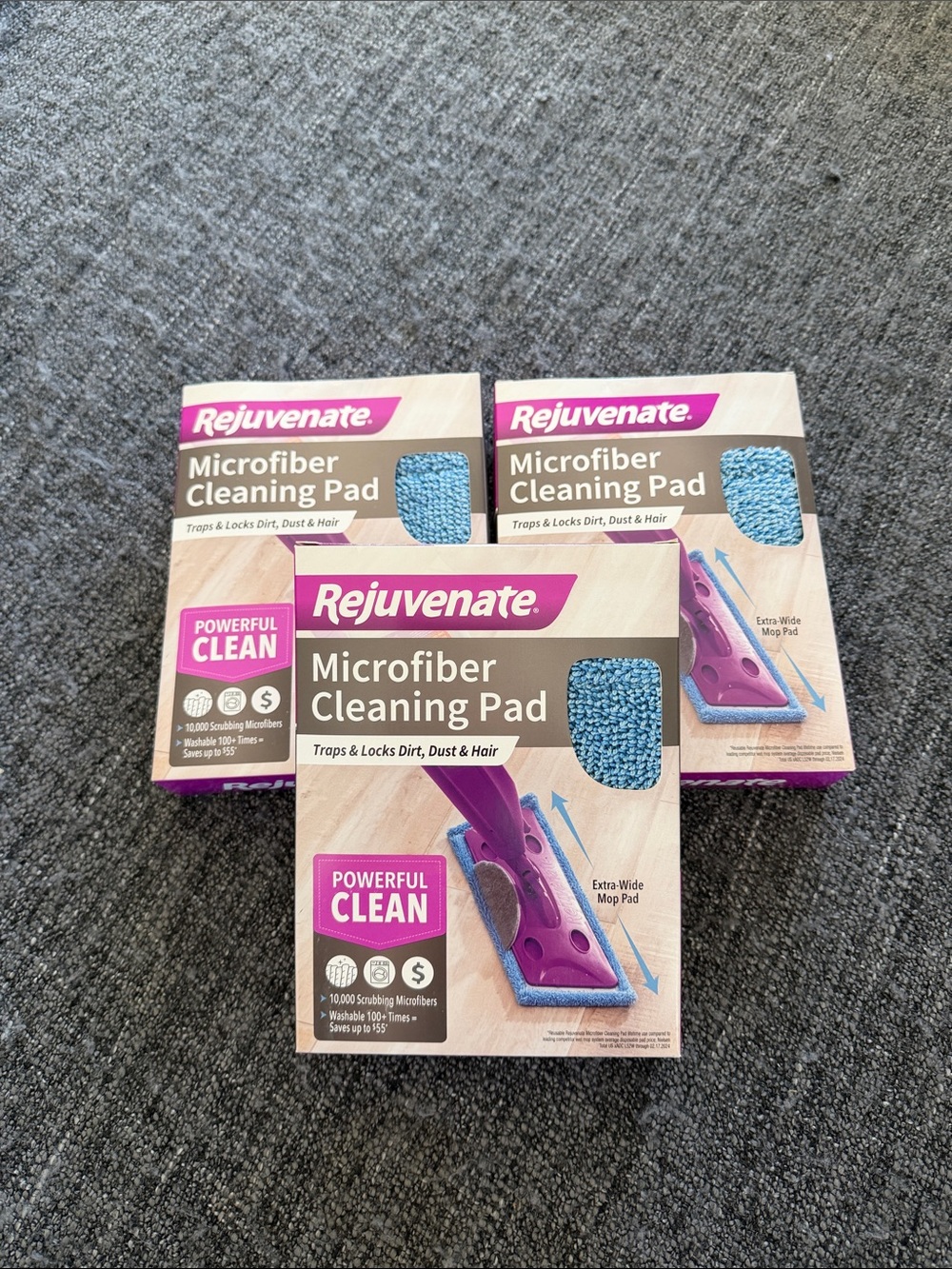 Microfiber Cleaning Pad - Blue